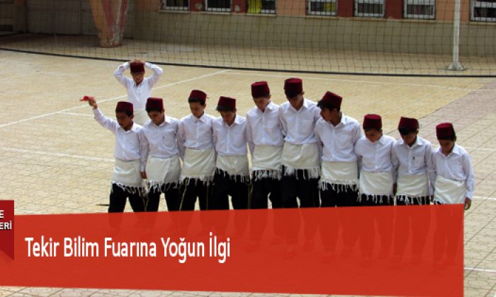 Tekir Bilim Fuarına Yoğun İlgi