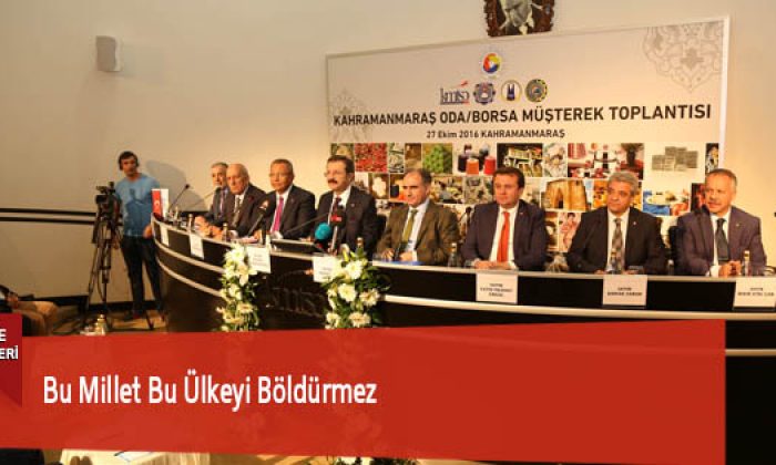 Bu Millet Bu Ülkeyi Böldürmez
