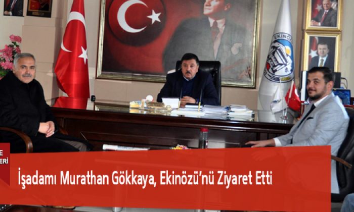 İşadamı Murathan Gökkaya, Ekinözü’nü Ziyaret Etti