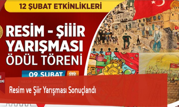 Resim ve Şiir Yarışması Sonuçlandı