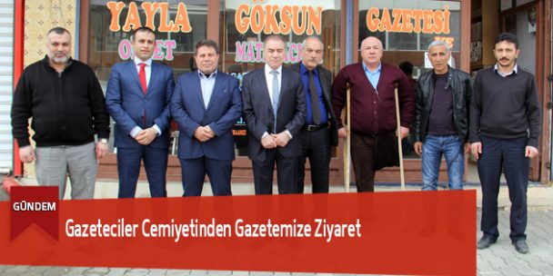 Gazeteciler Cemiyetinden Gazetemize Ziyaret
