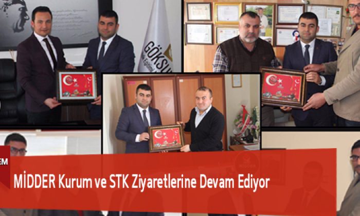 MİDDER Kurum ve STK Ziyaretlerine Devam Ediyor