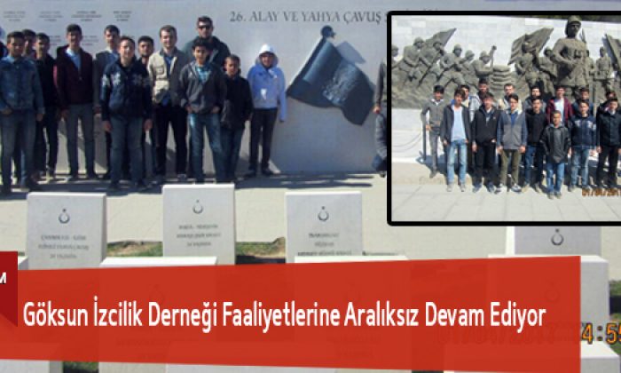 Göksun İzcilik Derneği Faaliyetlerine Aralıksız Devam Ediyor