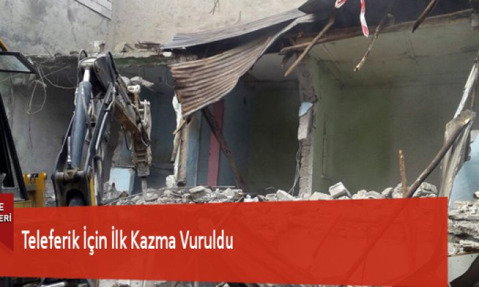 Teleferik İçin İlk Kazma Vuruldu