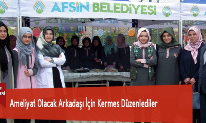 Ameliyat Olacak Arkadaşı İçin Kermes Düzenlediler