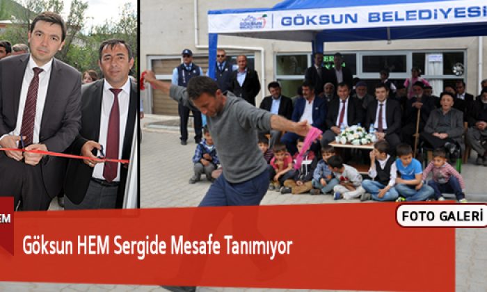 Göksun HEM Sergide Mesafe Tanımıyor