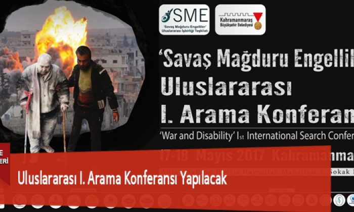 Uluslararası I. Arama Konferansı Yapılacak