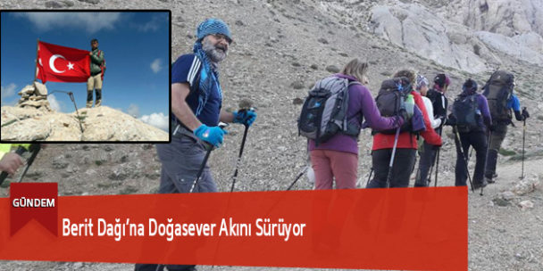 Berit Dağı’na Doğasever Akını Sürüyor