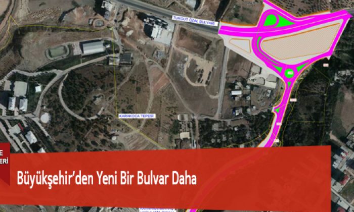 Büyükşehir’den Yeni Bir Bulvar Daha