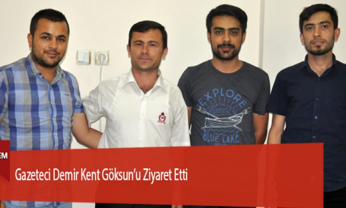 Gazeteci Demirden Kent Göksun’a Ziyaret