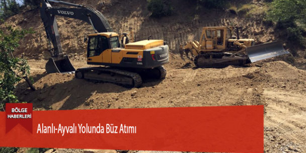 Alanlı-Ayvalı Yolunda Büz Atımı