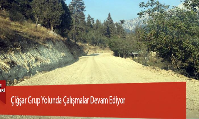 Çiğşar Grup Yolunda Çalışmalar Devam Ediyor