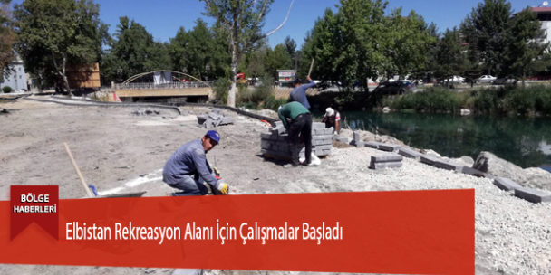 Elbistan Rekreasyon Alanı İçin Çalışmalar Başladı