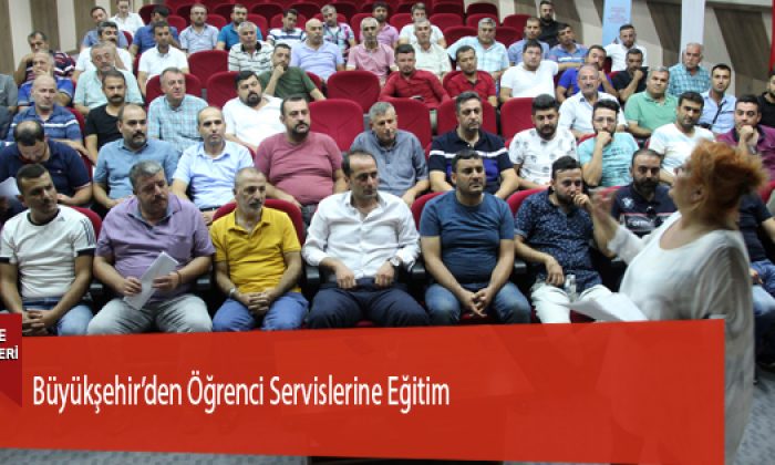 Büyükşehir’den Öğrenci Servislerine Eğitim