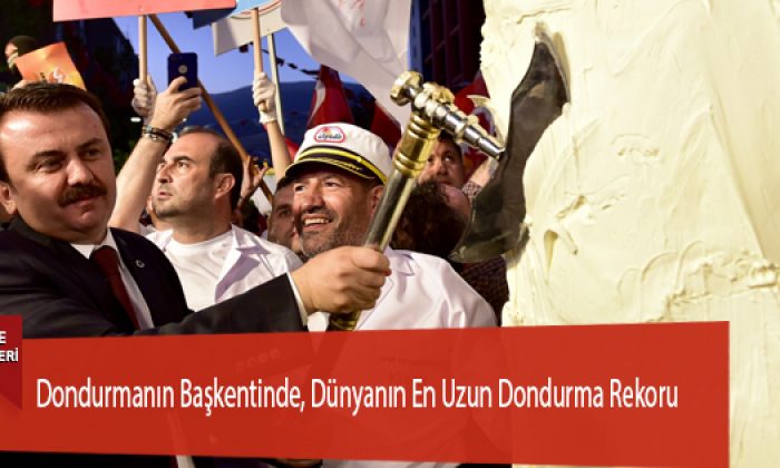 Dondurmanın Başkentinde, Dünyanın En Uzun Dondurma Rekoru