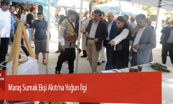 Maraş Sumak Ekşi Akıtı’na Yoğun İlgi