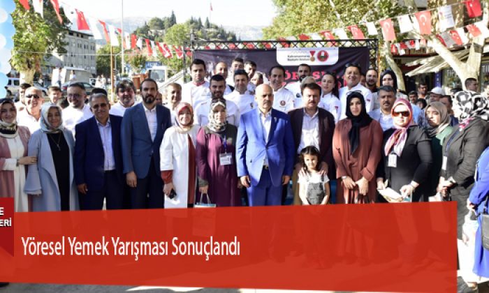 Yöresel Yemek Yarışması Sonuçlandı