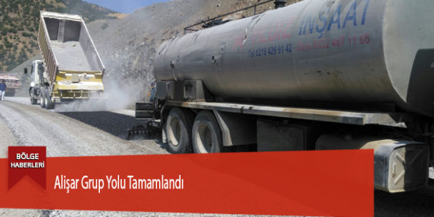 Alişar Grup Yolu Tamamlandı