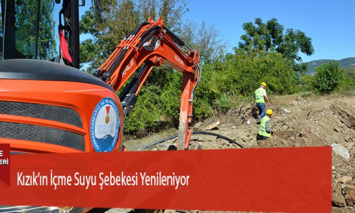 Kızık’ın İçme Suyu Şebekesi Yenileniyor