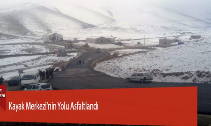 Kayak Merkezi’nin Yolu Asfaltlandı
