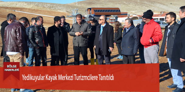 Yedikuyular Kayak Merkezi Turizmcilere Tanıtıldı