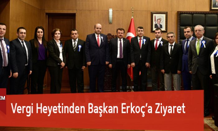 Vergi Heyetinden Başkan Erkoç’a Ziyaret