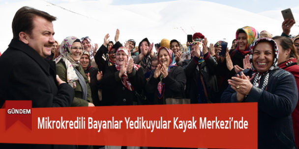 Mikrokredili Bayanlar Yedikuyular Kayak Merkezi’nde