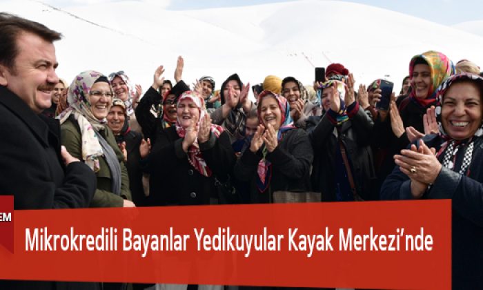 Mikrokredili Bayanlar Yedikuyular Kayak Merkezi’nde