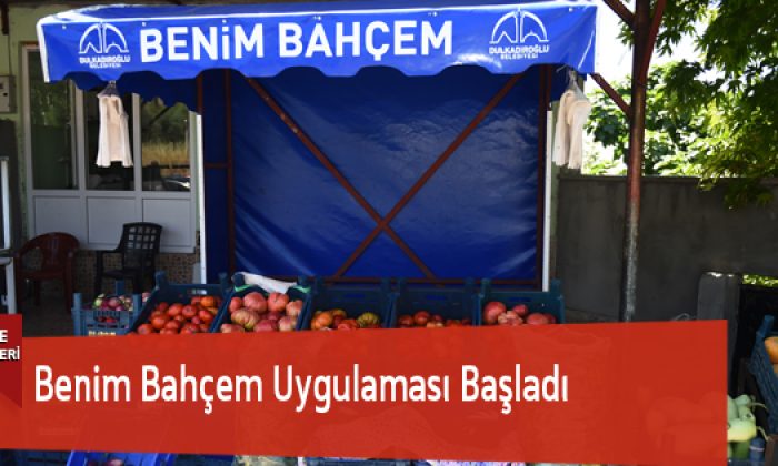 Benim Bahçem Uygulaması Başladı