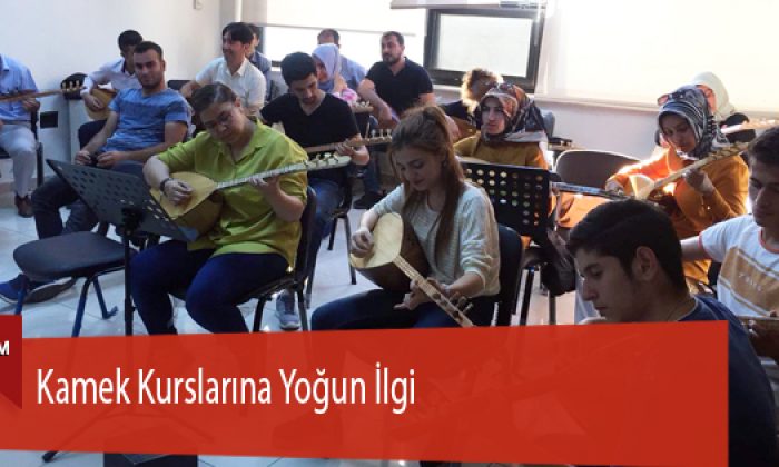 Kamek Kurslarına Yoğun İlgi