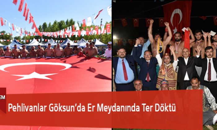 Pehlivanlar Göksun’da Er Meydanında Ter Döktü