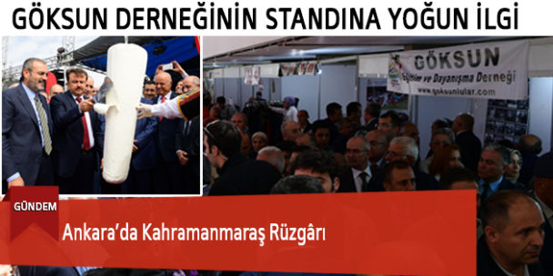 Ankara’da Kahramanmaraş Rüzgârı