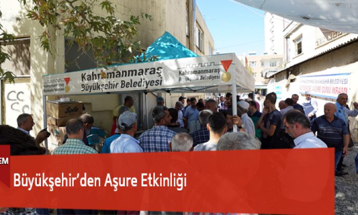 Büyükşehir’den Aşure Etkinliği