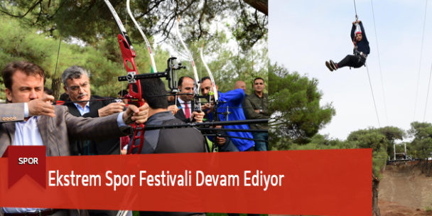 Ekstrem Spor Festivali Devam Ediyor