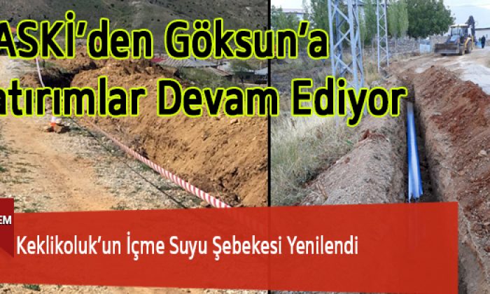 Keklikoluk’un İçme Suyu Şebekesi Yenilendi