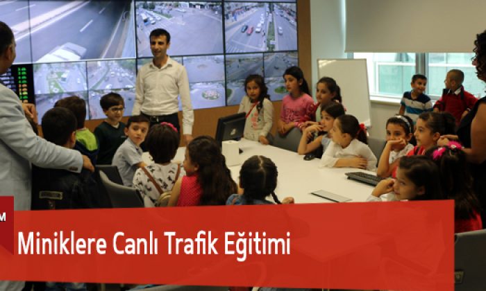 Miniklere Canlı Trafik Eğitimi
