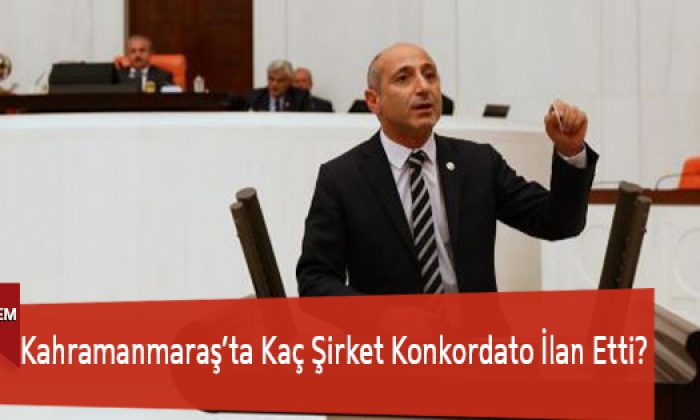 Kahramanmaraş’ta Kaç Şirket Konkordato İlan Etti?