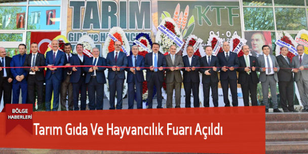 Tarım Gıda Ve Hayvancılık Fuarı Açıldı