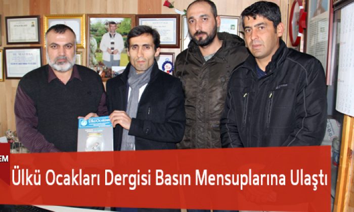 Ülkü Ocakları Dergisi Basın Mensuplarına Ulaştı