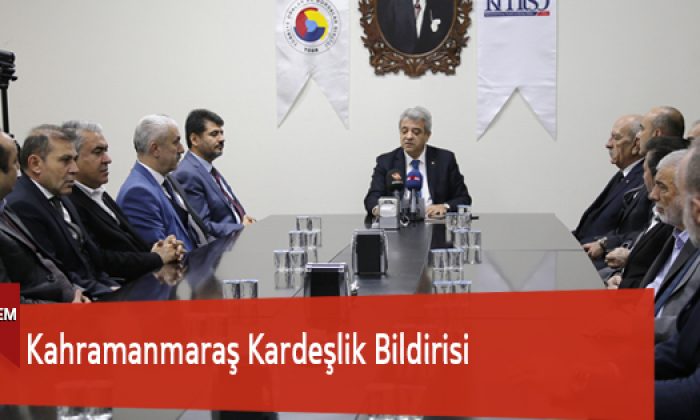 Kahramanmaraş Kardeşlik Bildirisi