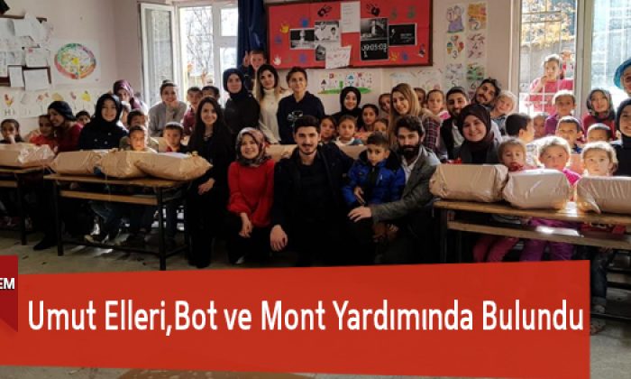 Umut Elleri,Bot ve Mont Yardımında Bulundu