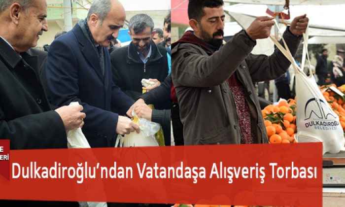 Dulkadiroğlu’ndan Vatandaşa Alışveriş Torbası