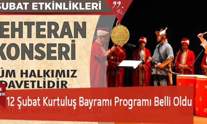 12 Şubat Kurtuluş Bayramı Programı Belli Oldu