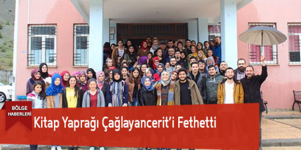 Kitap Yaprağı Çağlayancerit’i Fethetti