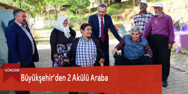 Büyükşehir’den 2 Akülü Araba
