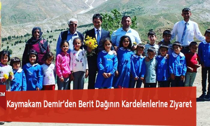 Kaymakam Demir’den Berit Dağının Kardelenlerine Ziyaret