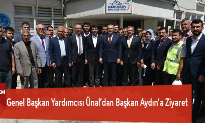 Genel Başkan Yardımcısı Ünal’dan Başkan Aydın’a Ziyaret