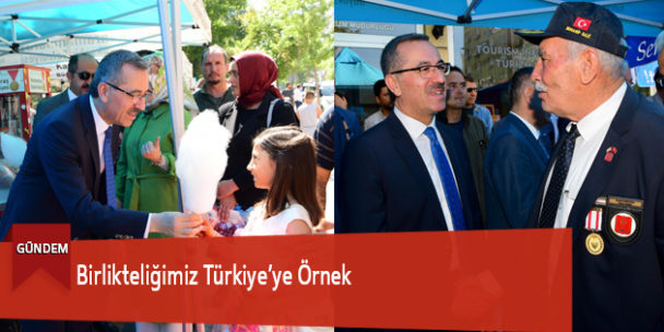 Birlikteliğimiz Türkiye’ye Örnek