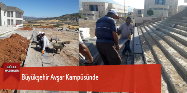Büyükşehir Avşar Kampüsünde