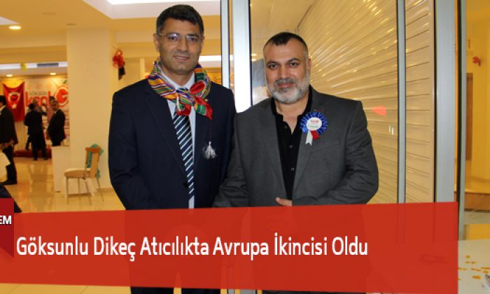 Göksunlu Dikeç Atıcılıkta Avrupa İkincisi Oldu